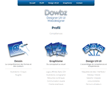 Tablet Screenshot of dowbz.com